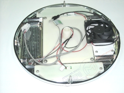 Верхний (потолочный) многофункциональный душ диаметр 290мм