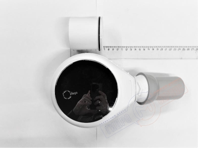 Tempoplex Компактный сифон D=90mm Хром поддона душевой кабины VIEGA