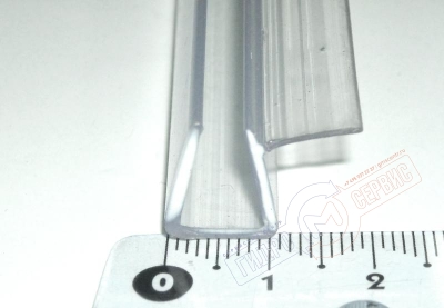 FLEXA TWIN Уплотнитель двери 8мм душевой кабины Jacuzzi