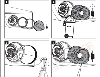 Гайка 71 термокартриджа смесителя Хансгрое