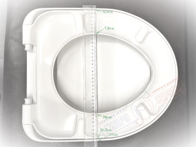 ARCHITEC Сиденье для унитаза DURAVIT с механизмом SOFT CLOSE, белое 