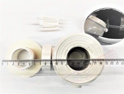 Acquazzurra 80/100 Сифон Хром душевой кабины GRUPPO TREESSE