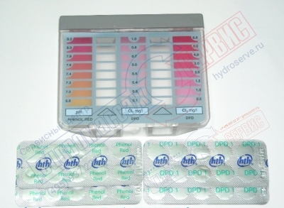 Тестер воды (хлор/pH) набор, A590270H1