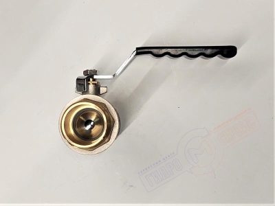Кран шаровый 1 1/4" B-H длинная ручка 618g, DN32 - GH  - нзкз