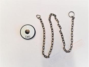 Пробка Бронза с цепочкой слива - перелива ванны DEVON&DEVON