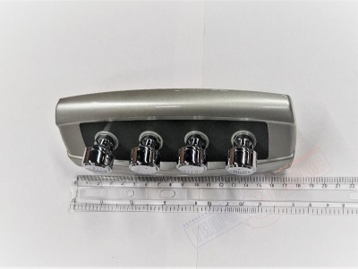 Каскад 4-х форсунок потолочного масажа душевой кабины Appollo A-0734