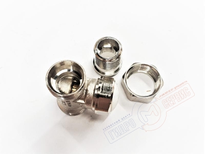 Клапан прямой стопорный с балансировочной подстройкой 1/2"xM24x19 FIV Клапан прямой стопорный с балансировочной подстройкой 1/2"xM24x19 FIV