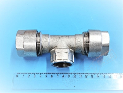 Тройник металлопласта CM7 ВР 32Х3-1-32Х3 PRANDELLI 103.08.13.2