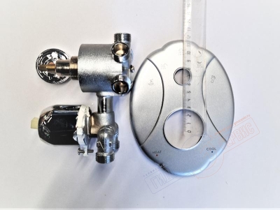 Cмеситель Z=7см с 5-ти позиционным переключателем функций для душевой кабины APOLLO TS49W 