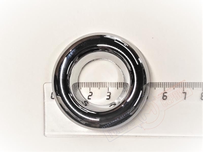 Накладка 53мм хром форсунки гидромассажа душевой кабины Aqualux