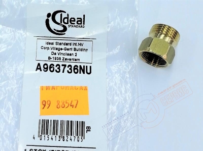 Переходник M15xG3/8 для душевого шланга набортного смесителя ванны Идеал Стандард для ремонта ванн джакузи