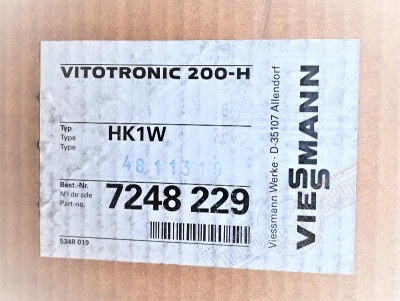 Vitotronic 200 HK1W GR3 Автоматика для котла Viessmann 7248229 -нзкз Vitotronic 200 HK1W GR3 Автоматика для котла Viessmann 7248229 -нзкз