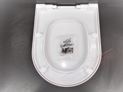 BLEND CURVE Сиденье и крышка дюропласт, легкосъемное, с функцией плавного закрытия