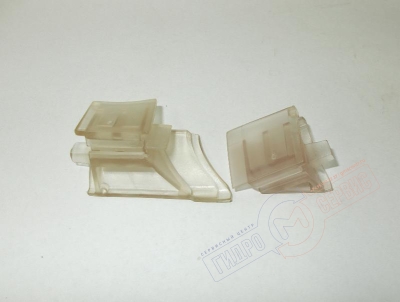 Промежуточно-концевая накладка силиконового уплотнителя двери Идеал Стандард DE LUXE