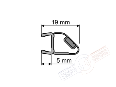 8мм Серебристый Уплотнитель 45гр магнитный 070 левосторонней двери душевой кабины Huppe 8мм Серебристый Уплотнитель 45гр магнитный 070 левосторонней двери душевой кабины Huppe