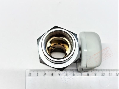 Газовый шаровый кран ВР 3/4" с разьемным соединением (американкой) DN20, 9298 Vaillant