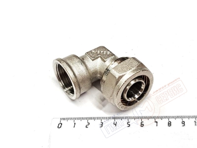 Обжимной уголок 26х3\4 ВР для металлопластиковой трубы 26х3.0ммPROFIT GH