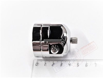 Ручка 02 Хром термокартриджа смесителя NICOLAZZI Ручка 02 Хром термокартриджа смесителя NICOLAZZI