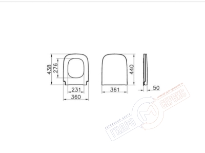 S20 Сиденье для унитаза VitrA 177-003-009 с крышкой быстросъемное с микролифтом