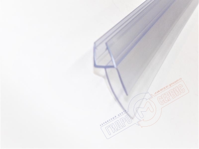 Нижний 6мм 2-х лепестковый уплотнитель двери MEDEA