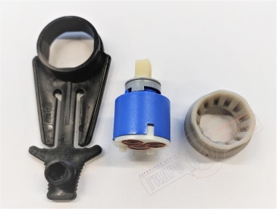 Картридж 35мм смесителя всборе с ключом и гайкой