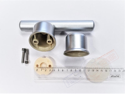 Ручка сатин 18см двери душевой кабины AQUALUX - CRW E020