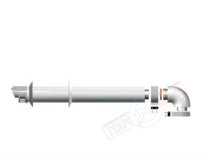 Комплект для горизонтального прохода через стену 80см Vaillant 303806 - оригинал, уценка