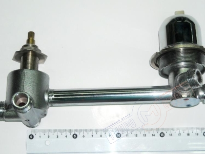 Cмеситель Z=18см  с 4-х позиционным переключателем функций для душевой кабины - нзкз