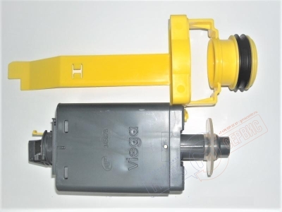 Клапан 110 слива арматуры бачка инсталляции VIEGA укороченной модели - нзкз