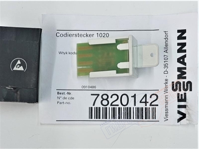 7820142 Vitotronic Кодирующий штекер 1020 Автоматики Viessmann -нзкз