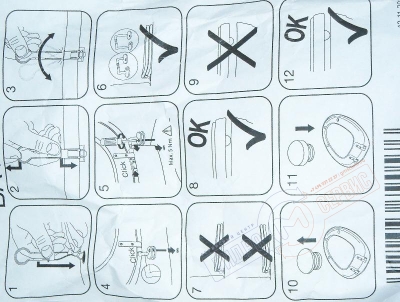 Villeroy & Boch Крепление крышки-сидения унитаза AMADEA