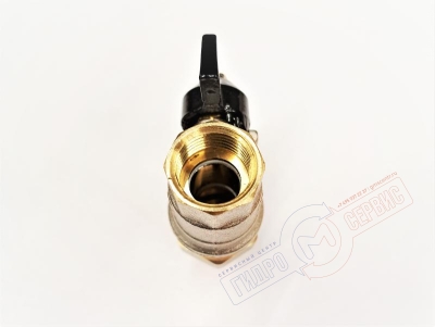 Кран шаровый 1/2 B-B короткая ручка 145g, GH Кран шаровый 1/2 B-B короткая ручка 145g, GH