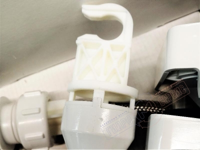 Крепление клапана Impuls380 GEBERIT бачка унитаза