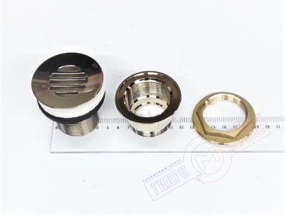 Донный клапан раковины без перелива, цвет - шампань, DORNBRACHT Донный клапан раковины без перелива, цвет - шампань, DORNBRACHT