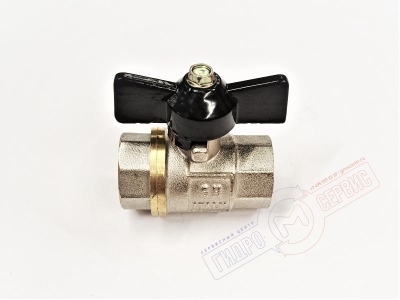 Кран шаровый 1/2 B-B короткая ручка 145g, GH Кран шаровый 1/2 B-B короткая ручка 145g, GH