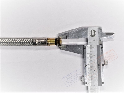 G3/8 x 8mm  L=450mm Шланг (2шт) подводки воды смесителя BK903N LUPI