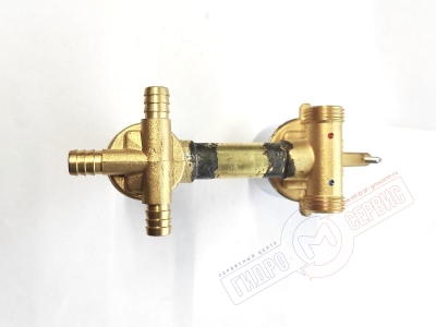 Cмеситель Z=90mm 3-х позиционный Хром для душевой кабины Аквалюкс AQ-307GM Cмеситель Z=90mm 3-х позиционный Хром для душевой кабины Аквалюкс AQ-307GM