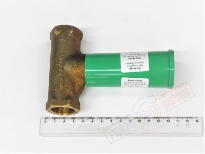 Вентиль встроенный 3/4", шпиндель, расход воды 130 л/мин 15970180 HANSGROHE