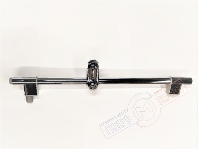 Штанга душ лейки Хром 57см с выпуском подключения шланга душевой лейки