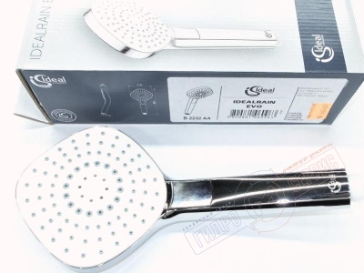 Лейка ручная, IDEALRAIN EVO, 3-х режимная, Идеал Стандард B2232AA