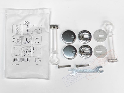 SUBWAY Крепление DD4 26мм сидения унитаза Villeroy & Boch с плавным опусканием