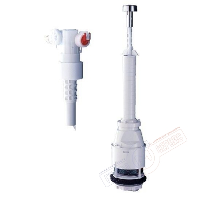 Механизм 085 слива унитаза хром Grohe