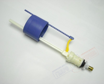 Механизм слива арматуры бачка унитаза Ideal Standard с кнопкой хром и клапаном налива, Ideal Standard