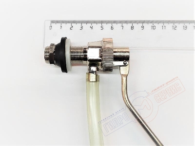 Клапан 3\8" бокового наполнения подвесного бачка унитаза