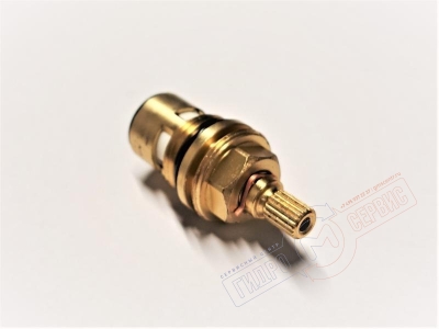 Кран-букса 1/2" 180гр, керамическая, закрытие вправо, IZYapi