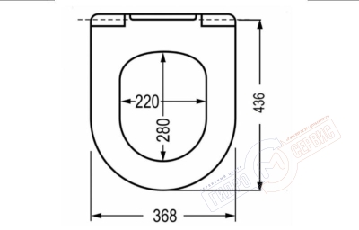 Arctic, Tonic, Washpoint, Playa, Pro, My Nature, Subway, Hommage Сиденье с микролифтом, быстросъемное, дюропласт