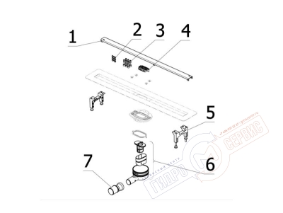 Cетчатый фильтр-грязеуловитель трапа Advantix Vario VIEGA 603 модель 4982 Cетчатый фильтр-грязеуловитель трапа Advantix Vario VIEGA 603 модель 4982