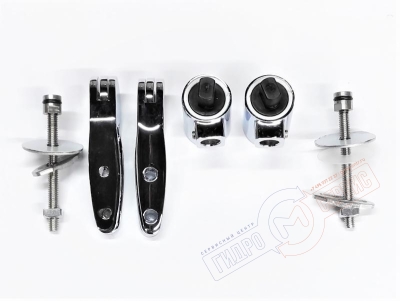 GSI OLD ANTEA Петли-Крепления Хром с микролифтом для крышки унитаза GSI OLD ANTEA Петли-Крепления Хром с микролифтом для крышки унитаза