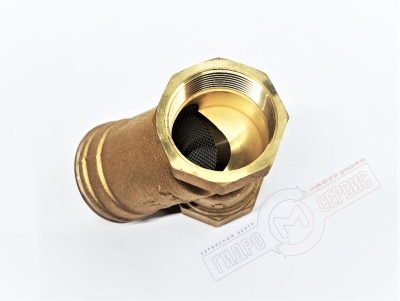 Фильтр DN40 косой сетчатый 1-1/2 ВР-ВР GENERAL HYDRAULIC