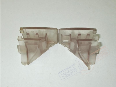 Концевая накладка силиконового уплотнителя двери Идеал Стандард DE LUXE